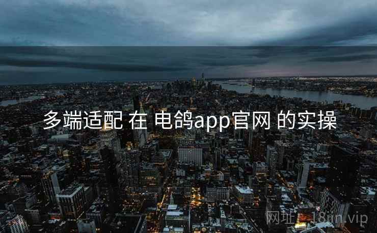 多端适配 在 电鸽app官网 的实操 多端适配 在 电鸽app官网 的实操